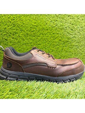 DieHard Sunbird Mens Size 9.5 Brown Leather Composite Toe Safety Work Shoes